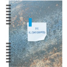 Блокнот пруж. В5 60арк. кліт. пласт. №O25926/Optima/(40)