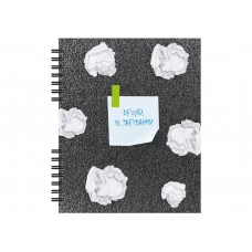 Блокнот пруж. В5 60арк. кліт. пласт. №O25927/Optima/(40)