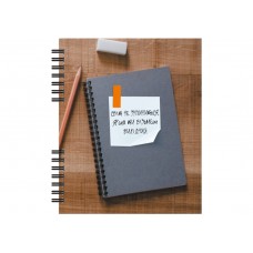 Блокнот пруж. В5 60арк. кліт. пласт. №O25929/Optima/(40)