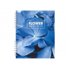 Блокнот пруж. В5 60арк. кліт. пласт. №O25933/Optima/(40)