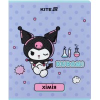 Зошит 48арк. кліт. "Kite" Предметка-Хімія софт тач. УФ лак Kuromi №HK25-240-6(10)(200)