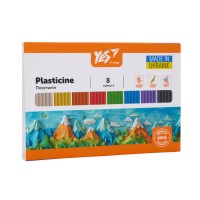 Пластилін "Yes" O'range Line 8 кольор. 160гр №540687(30)