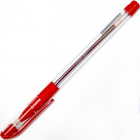 Ручка кульк. масл. "Hiper" №HO-111 Fine Tip 0,7мм червона(25)