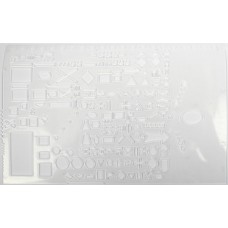 Лінійка пласт. 22см "Нато" прозор. кольор.