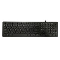 Клавіатура мультимедійна Defender Accord black №450250