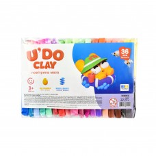 Набір для творчості "U'DO Cla" повітряний пласт. 36кольор. 6гр №30899/Strateg/(20)