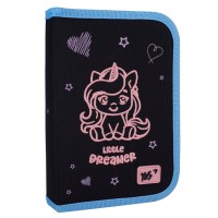 Пенал "1В" Cute Unicorn тв.,одинар.,з 2клап. №HP-04/533627(48)