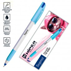 Ручка гел. "Hiper" №HG-230 Begemot 0,7мм синя(10)(180)