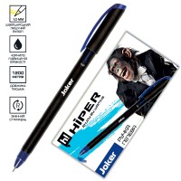 Ручка гел. "Hiper" №HG-240 Joker 0,7мм синя(10)(180)