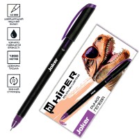 Ручка гел. "Hiper" №HG-240 Joker 0,7мм фіолетова(10)(180)