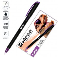 Ручка гел. "Hiper" №HG-240 Joker 0,7мм фіолетова(10)(180)