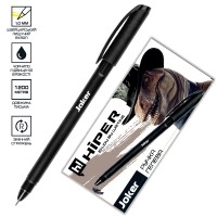 Ручка гел. "Hiper" №HG-240 Joker 0,7мм чорна(10)(180)