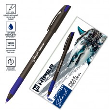 Ручка кульк. масл. "Hiper" №HO-330 Shark Roboto 0,7мм синя(10)(200)