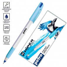 Ручка кульк. масл. "Hiper" №HO-340 Petro 0,7мм синя(10)(200)