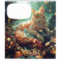 Зошит 24арк. лін. Школярик "Mistic story" глітер №024-3441L(25)(200)