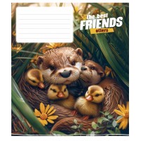 Зошит 12арк. кліт. Школярик ВД-лак №012-3434K(30)(300)