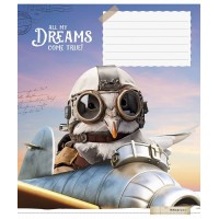 Зошит 12арк. кліт. Школярик "Best professions" ВД-лак №012-3424K(30)(300)