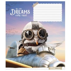 Зошит 12арк. кліт. Школярик "Best professions" ВД-лак №012-3424K(30)(300)