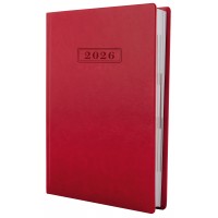 Щоденник А5 Optima датований 2025 Nebraska червоний O25233-03