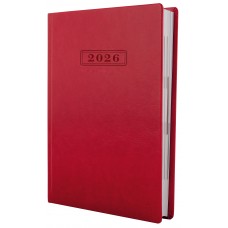 Щоденник А5 Optima датований 2025 Nebraska червоний O25233-03