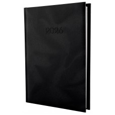 Щоденник А5 Economix датований 2025 Office темно-сірий E21607-10