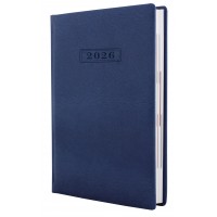 Щоден. А5 "Optima" дат2026 Mink синій №O25237-02(20)