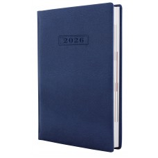 Щоден. А5 "Optima" дат2026 Mink синій №O25237-02(20)