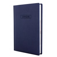 Щоденник А5 Optima датований 2025 Glen темно-синій O25201-24