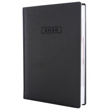 Щоденник А5 Optima датований 2025 Magic чорно-сірий O25236-01