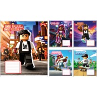 Зошит 12арк. кліт. 1В Urban Blocks Series №768179(25)(500)