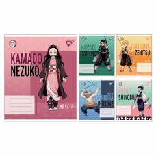 Зошит 18арк. кліт. YES Demon slayer Heroes №767691(25)(400)