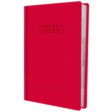 Щоденник А5 Optima датований 2025 Square червоний O25204-03