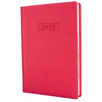 Ежедневник А5 Optima датированный 2025 Vivella розовый O25230-09