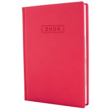 Щоденник А5 Optima датований 2025 Vivella рожевий O25230-09