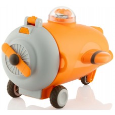 Пляшка для води пласт. "Ardestos" 500мл Plane помаранчева №AR2255RO