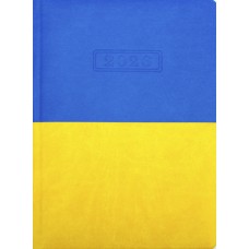 Щоден. А5 "Optima" дат2026 Vivella жовто-блакитний №O26115-98(20)