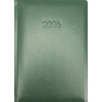 Щоден. А5 "Economix" дат2026 Samba темно-зелений №E21694-49(20)