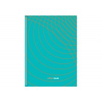 Зошит А4 96арк. кліт. тв. обкл. "Орнамент" м'ятний №O20290-07/Optima/(5)(20)