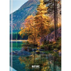 Зошит А4 96арк. кліт. тв. обкл. "Nature of Ukraine: озеро" №O20378-11/Optima/(20)