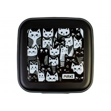 Ланч бокс пласт. "Maxi" 850мл чорний №MX98139(15)