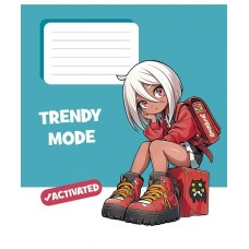 Зошит 18арк. лін. Школярик "дівч" виб.УФ-лак №018-3564L(25)(250)