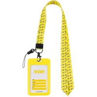 Бейдж-слайдер "Kite" зі шнурком №SB25-450 Sponge Bob(24)