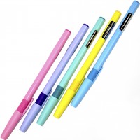 Ручка кульк. масл. "Economix" №E10266 Nice 0,7мм синя, корпус асорті(50)(100)(1000)