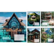 Зошит 36арк. кліт. 1В Seaside Serenity №768034(15)(240)
