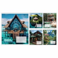Зошит 48арк. кліт. 1В Seaside Serenity №768036(10)(200)