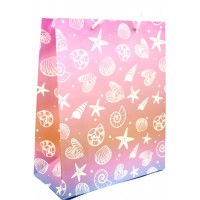 Пакет подарунковий папер. 26х32х10см,4 види №6859/461474/Лідер/(12)