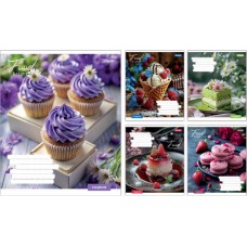 Зошит 24арк. лін. 1В  Bright Food №768131(20)(320)