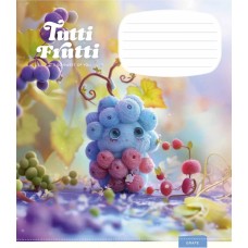 Зошит 12арк. кос.лін. Школярик "Tutti Frutti" ВД-лак №012-3447C(30)(300)