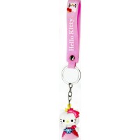 Брелок "Кітті" зі стрічкою гумовий №3318(12)