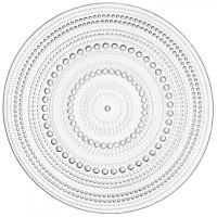 Тарілка скло "Ardesto Verbena" 24,5см прозора №AR5028(3)(12)